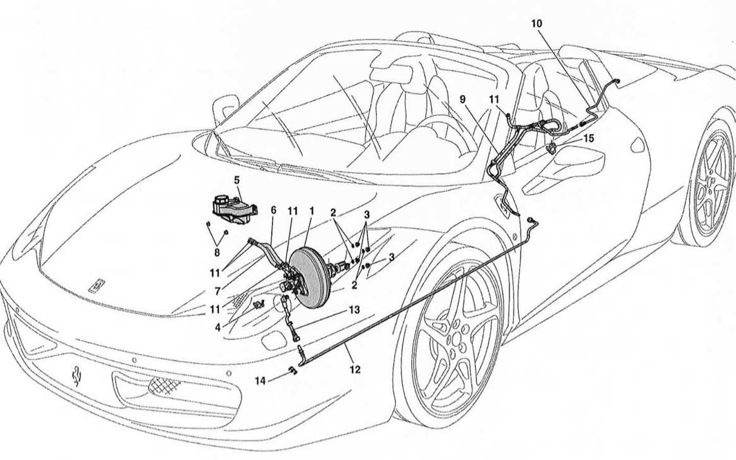 BRAKE SERVO SYSTEM