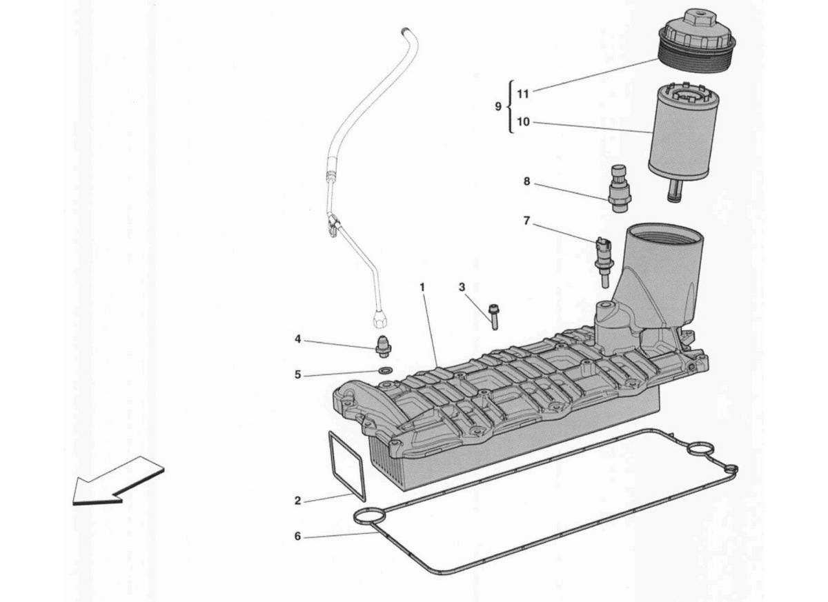 OIL/WATER HEAT EXCHANGER AND FILTER