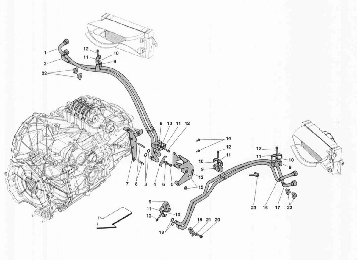GEARBOX OIL COOLING AND LUBRICATION