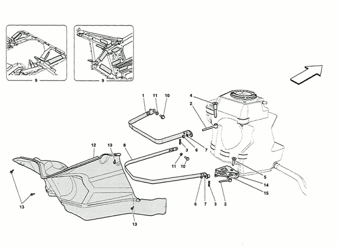FUEL TANKS - FIXING AND PROTECTION