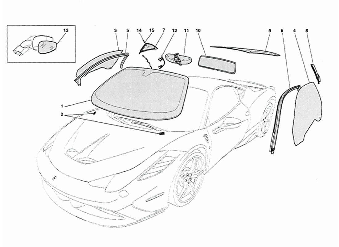 GLASSES AND GASKETS