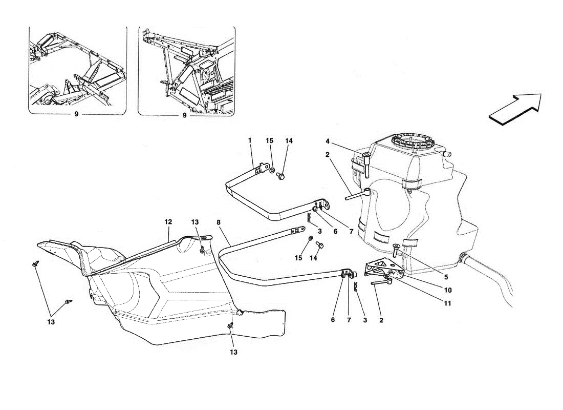FUEL TANKS - FIXING AND PROTECTION