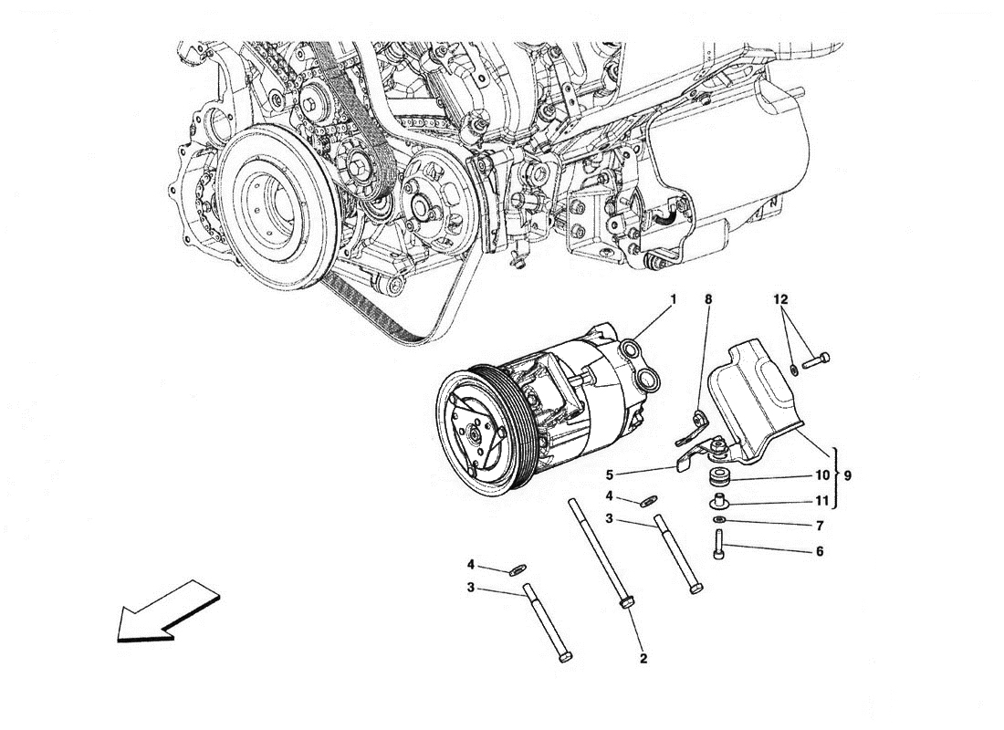 AIR CONDITIONING COMPRESSOR