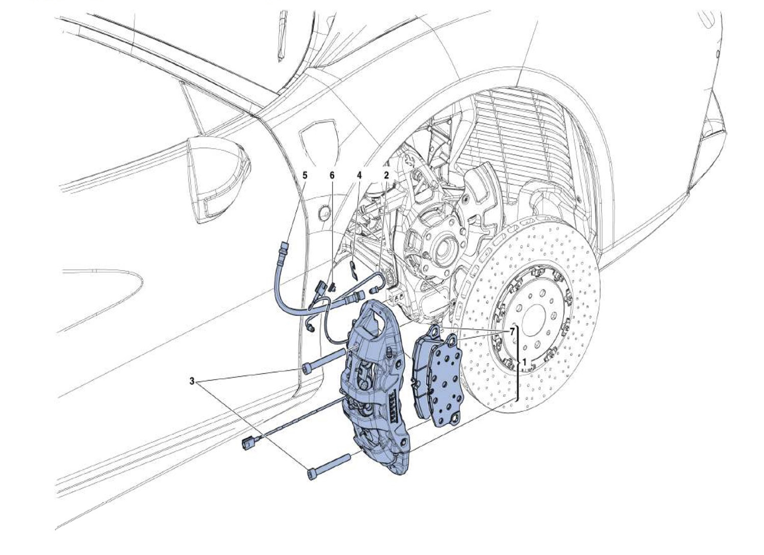 FRONT BRAKE CALIPERS
