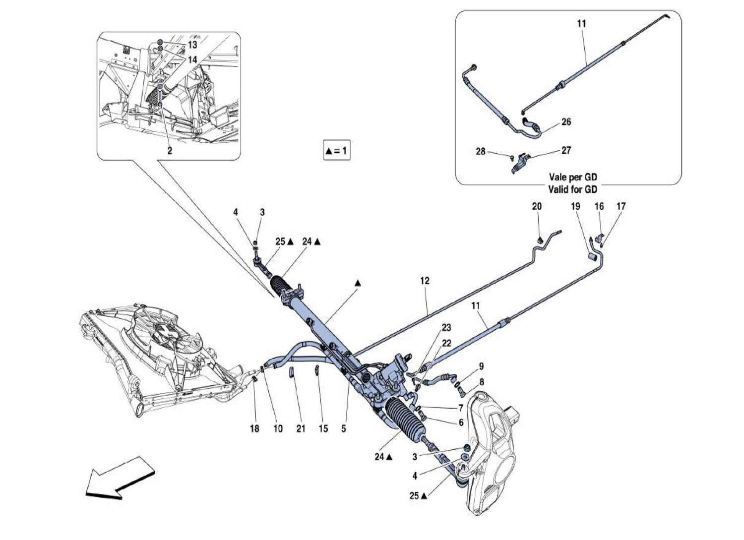 HYDRAULIC STEERING BOX
