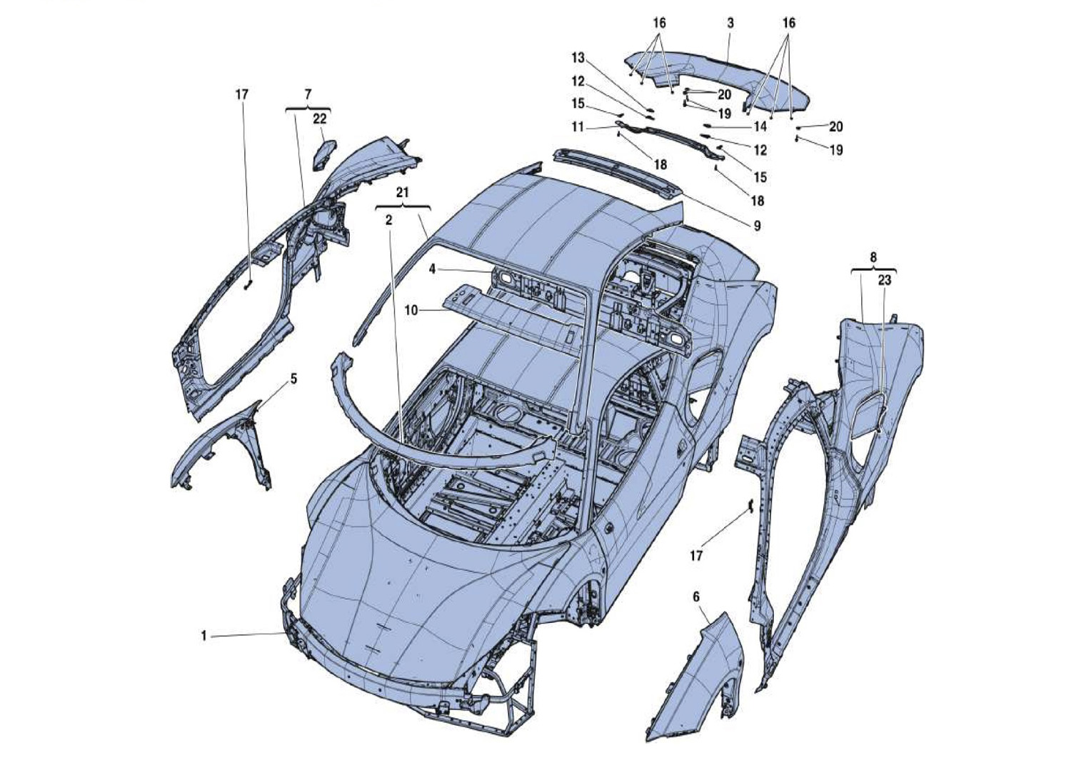 EXTERIOR BODY 