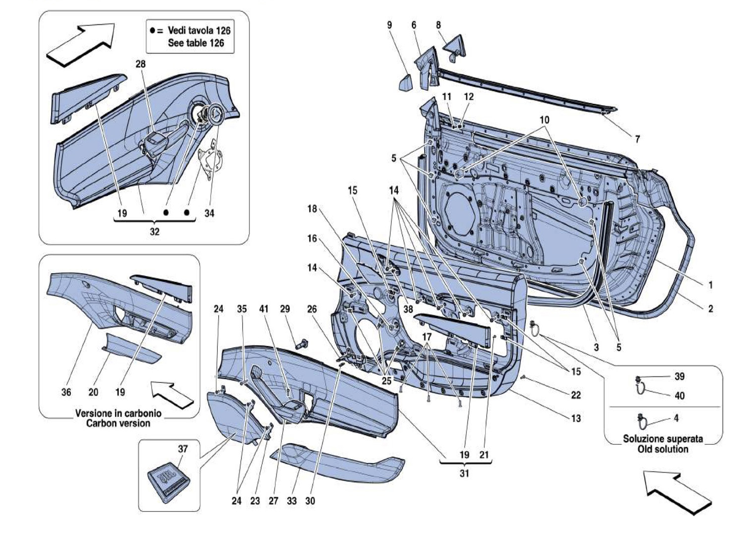 DOORS – STRUCTURE AND TRIMS