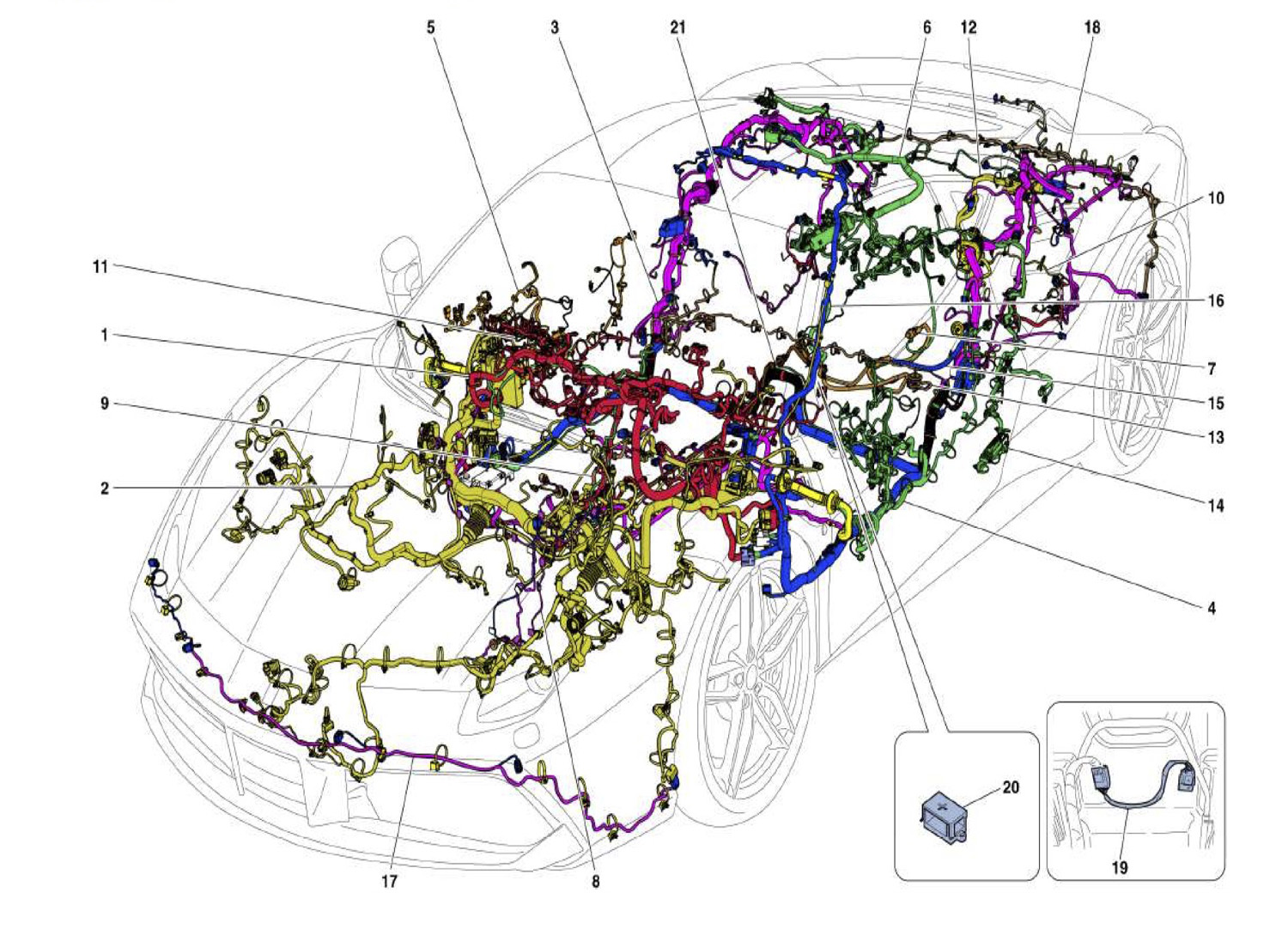 WIRING – MAIN WIRING HARNESSES