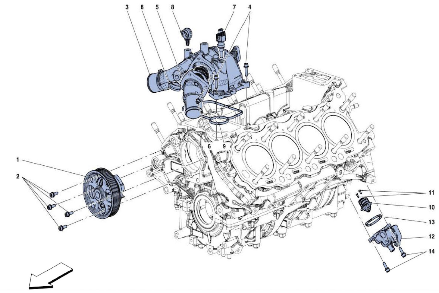 COOLING – WATER PUMP
