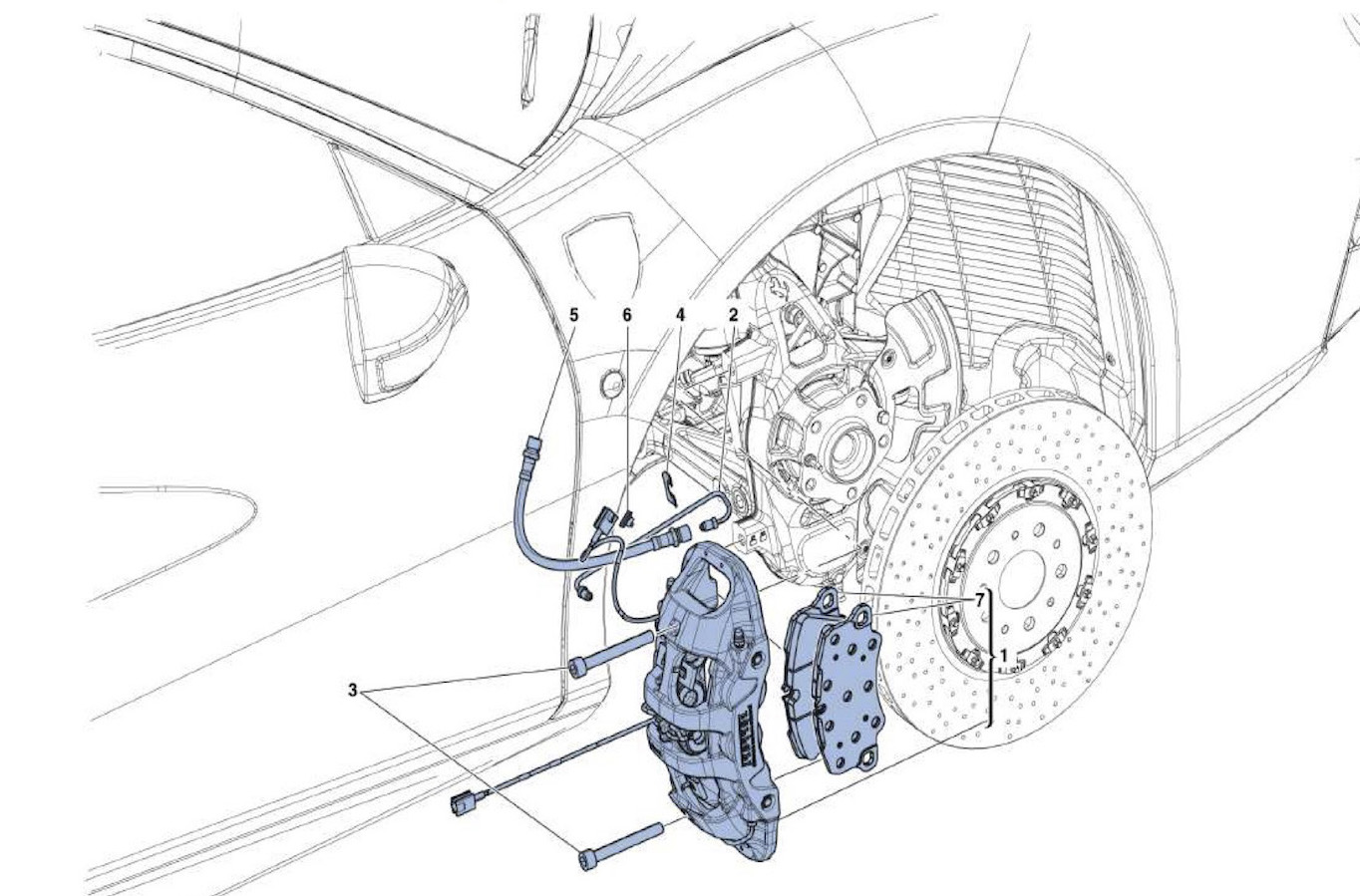 FRONT BRAKE CALIPERS