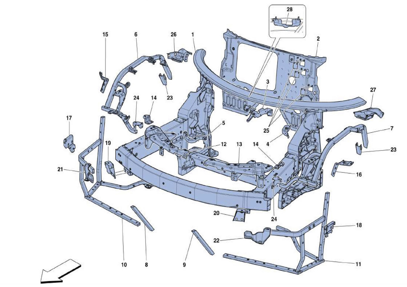 CHASSIS – FRONT STRUCTURE