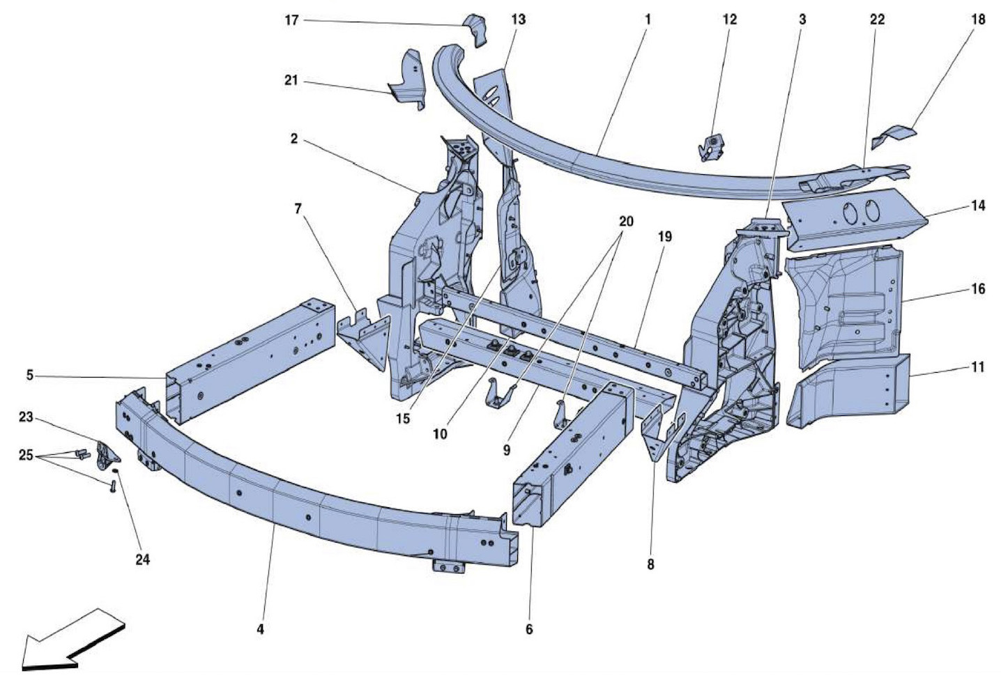 CHASSIS – FRONT ELEMENTS