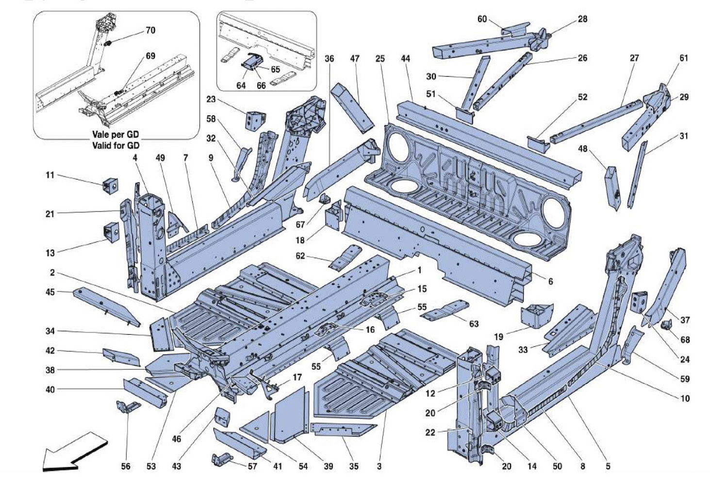 CHASSIS – CENTRAL ELEMENTS