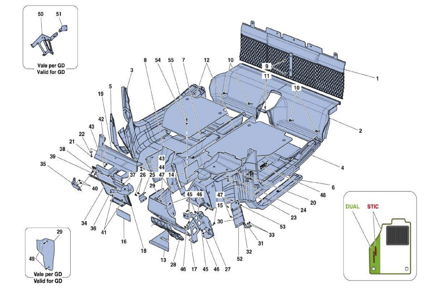 PASSENGER COMPARTMENT CARPETS