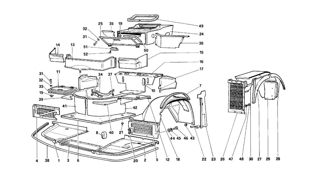 BODY - INTERNAL COMPONENTS