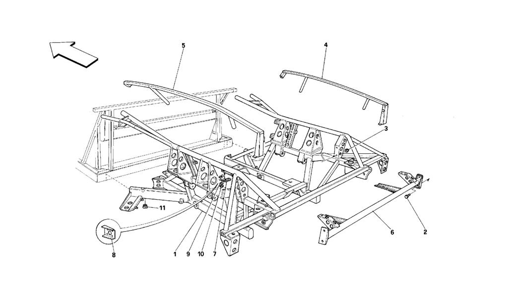 REAR FRAME