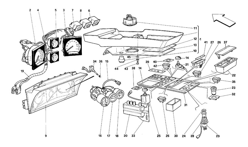 INSTRUMENTS AND PASSENGER COMPARTMENT ACCESSORIES