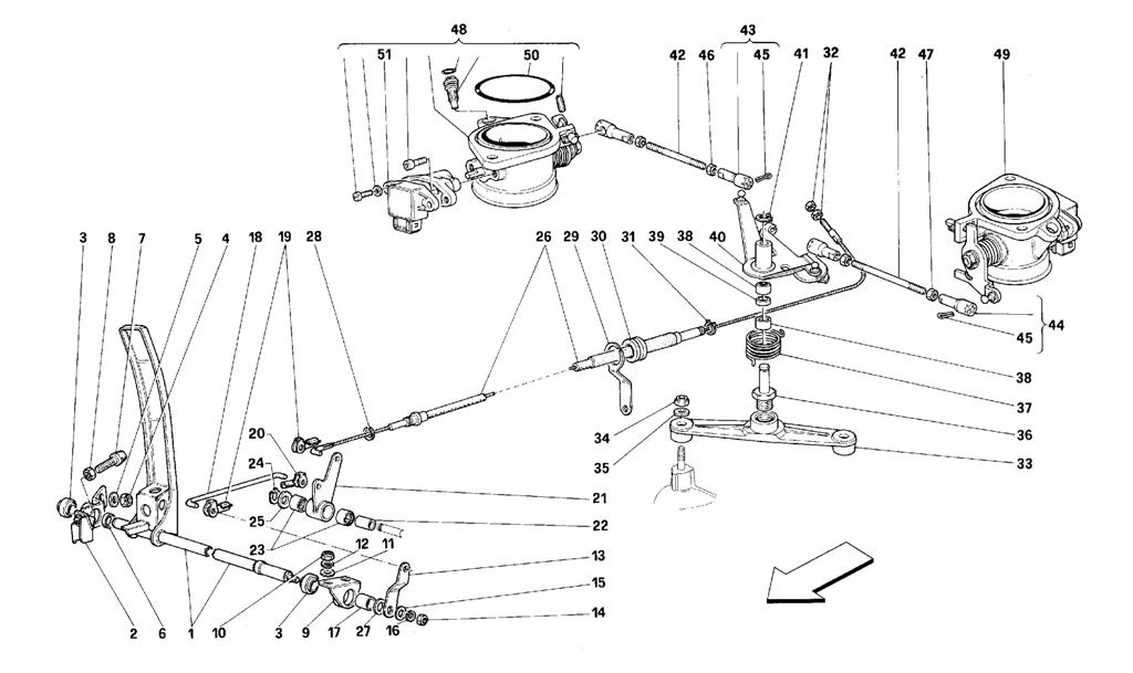 THROTTLE CONTROL -VALID FOR RHD