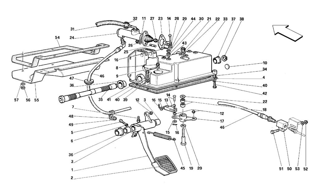 CLUTCH RELEASE CONTROL -NOT FOR RHD