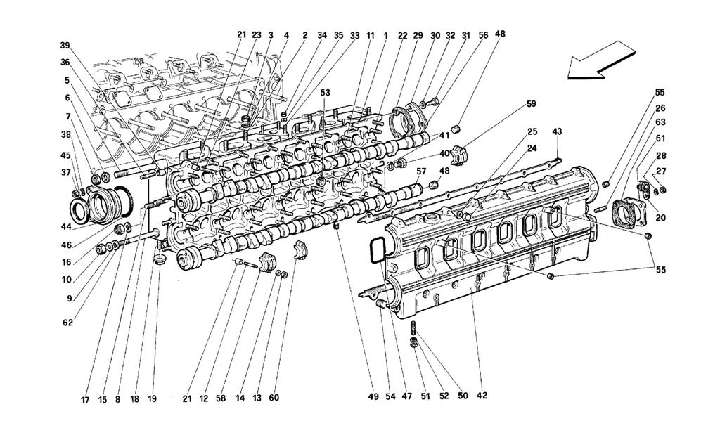 LEFT CYLINDER HEAD