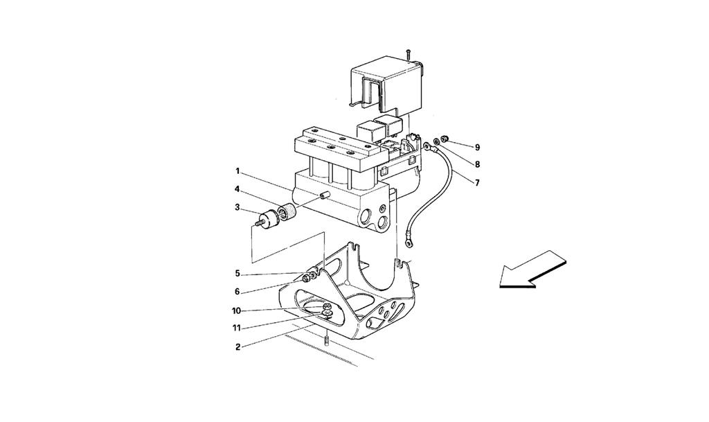 ABS HYDRAULIC CONTROL UNIT
