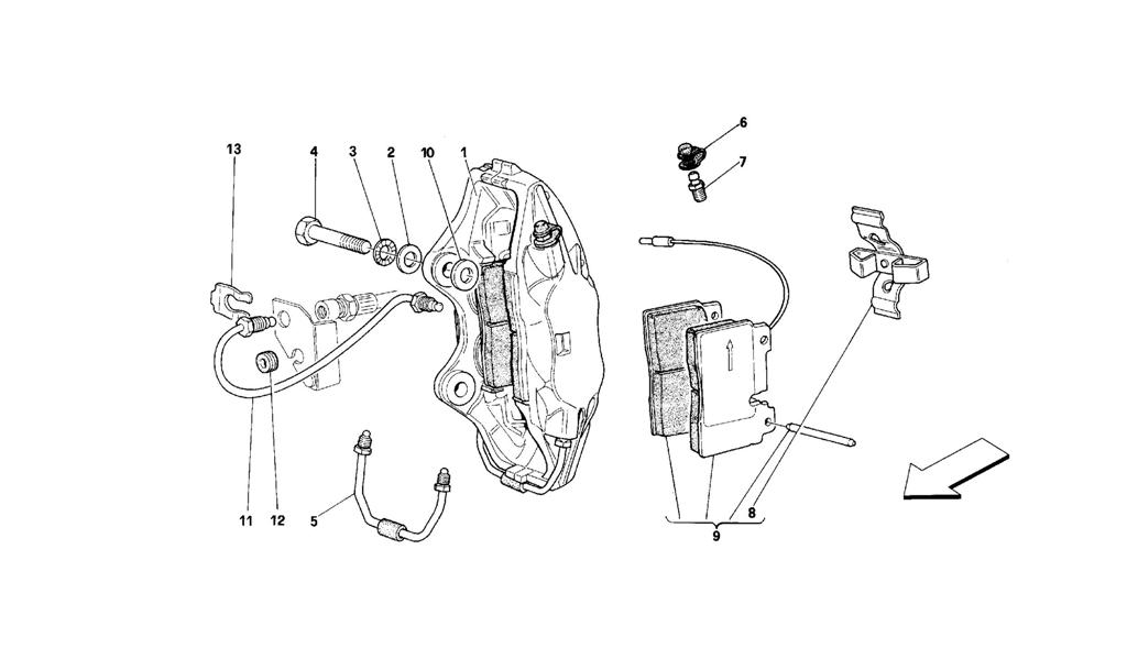 FRONT BRAKES CALIPERS