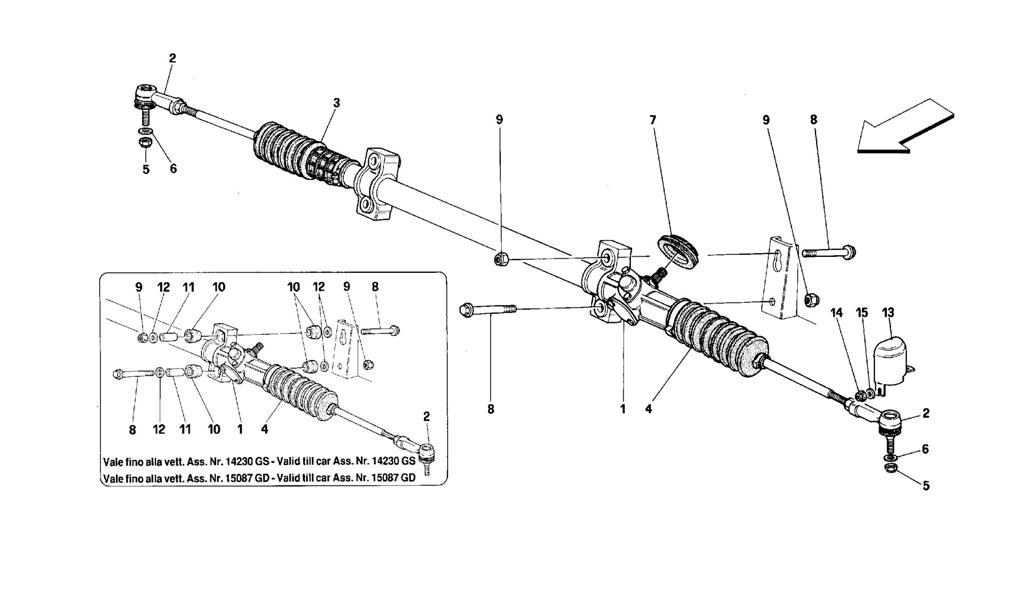 STEERING BOX AND LINKAGE