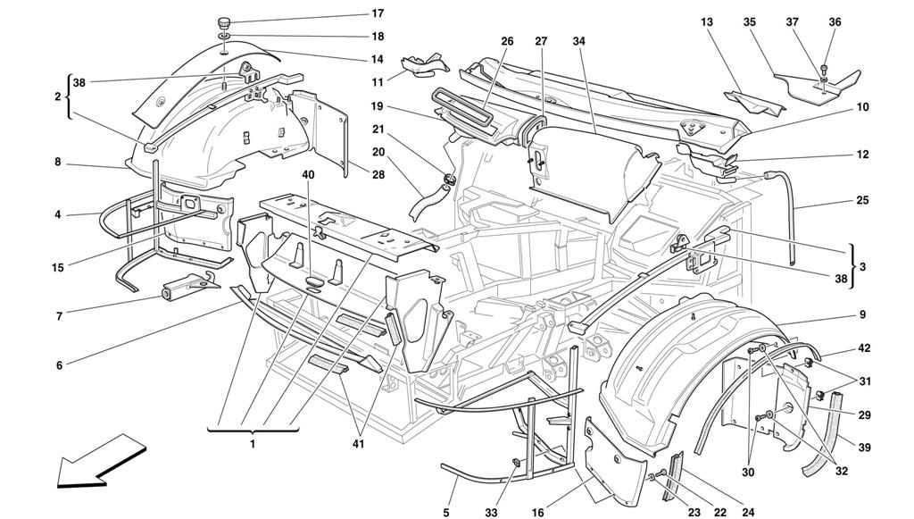 FRONT STRUCTURES AND COMPONENTS