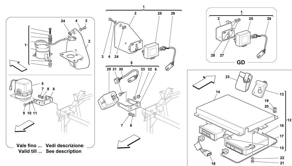 ANTI-THEFT ELECTRICAL BOARDS AND DEVICES