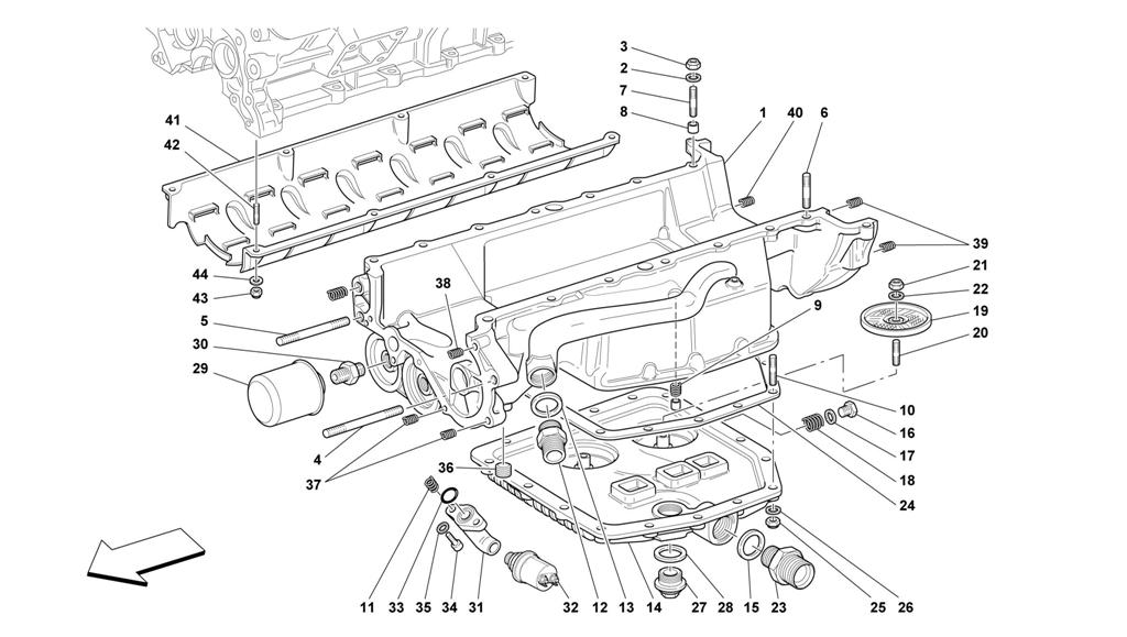 LUBRICATION - OIL SUMPS AND FILTERS