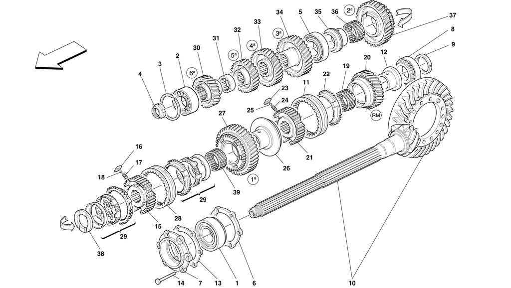 LAY SHAFT GEARS