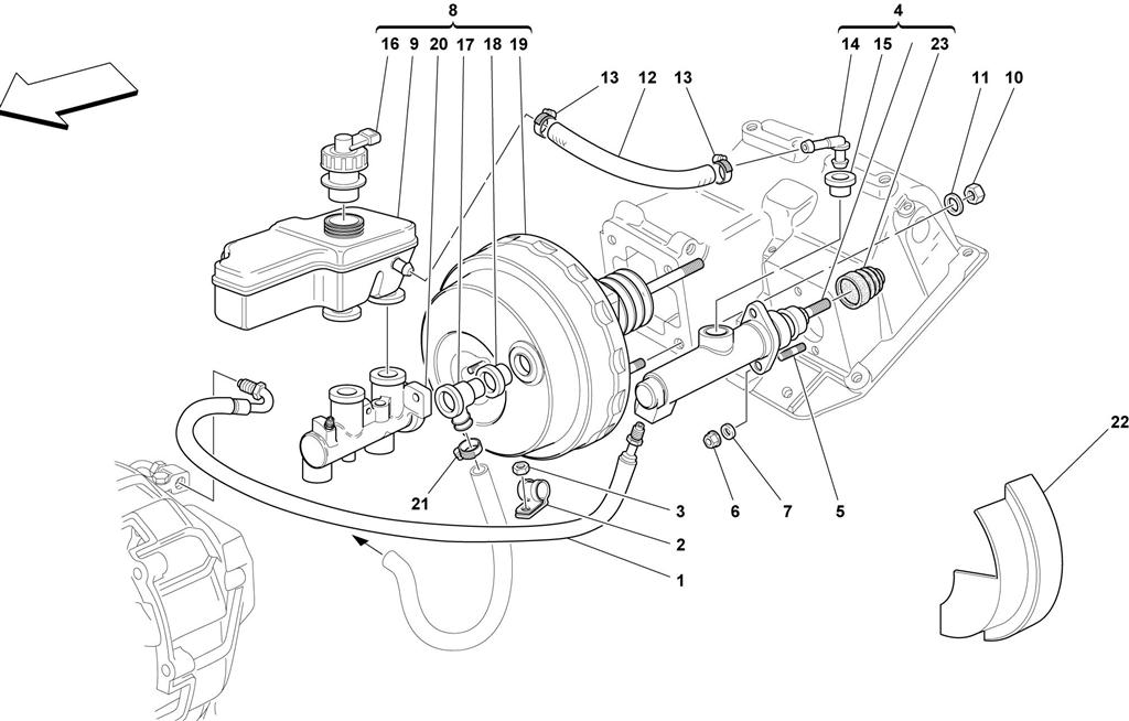 BRAKE AND CLUTCH HYDRAULIC SYSTEM
