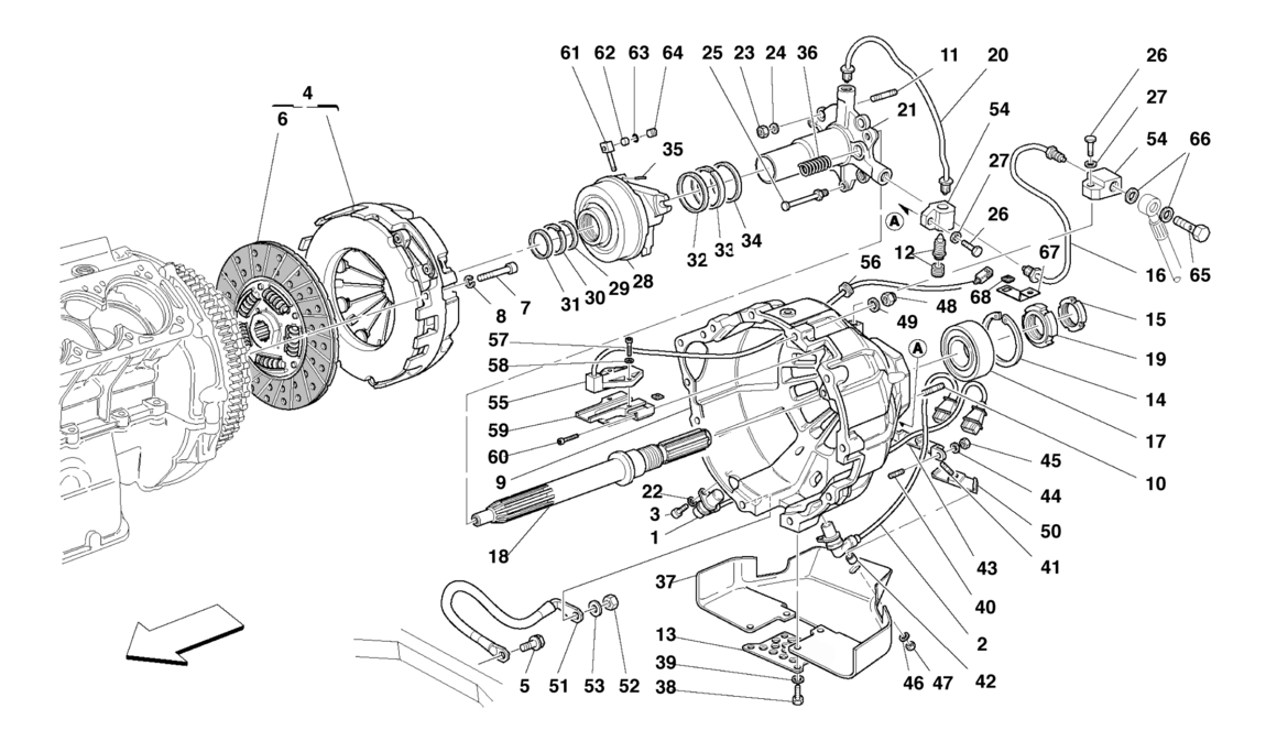 CLUTCH AND CONTROLS -Valid for F1