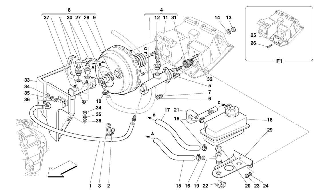 BRAKE AND CLUTCH HYDRAULIC SYSTEM