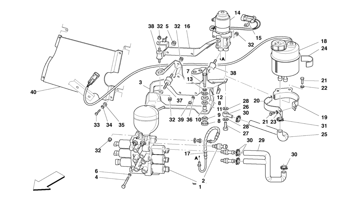 POWER UNIT AND TANK -Valid for F1