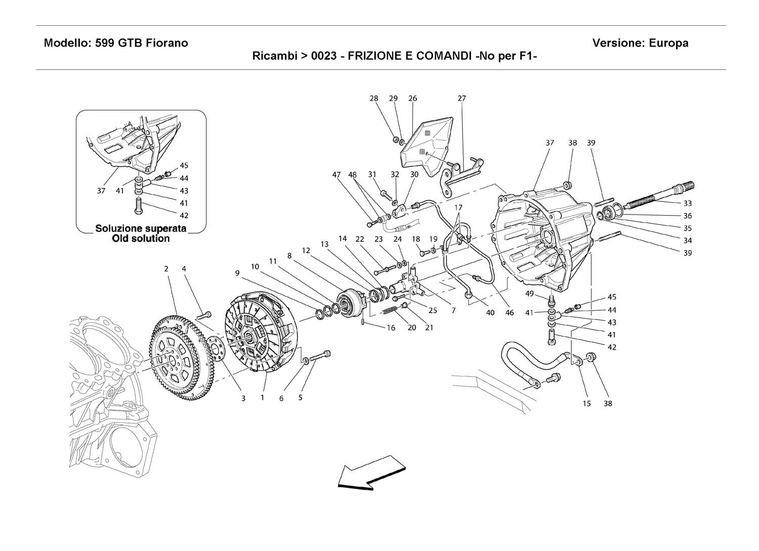 CLUTCH AND CONTROLS -Not for F1 -