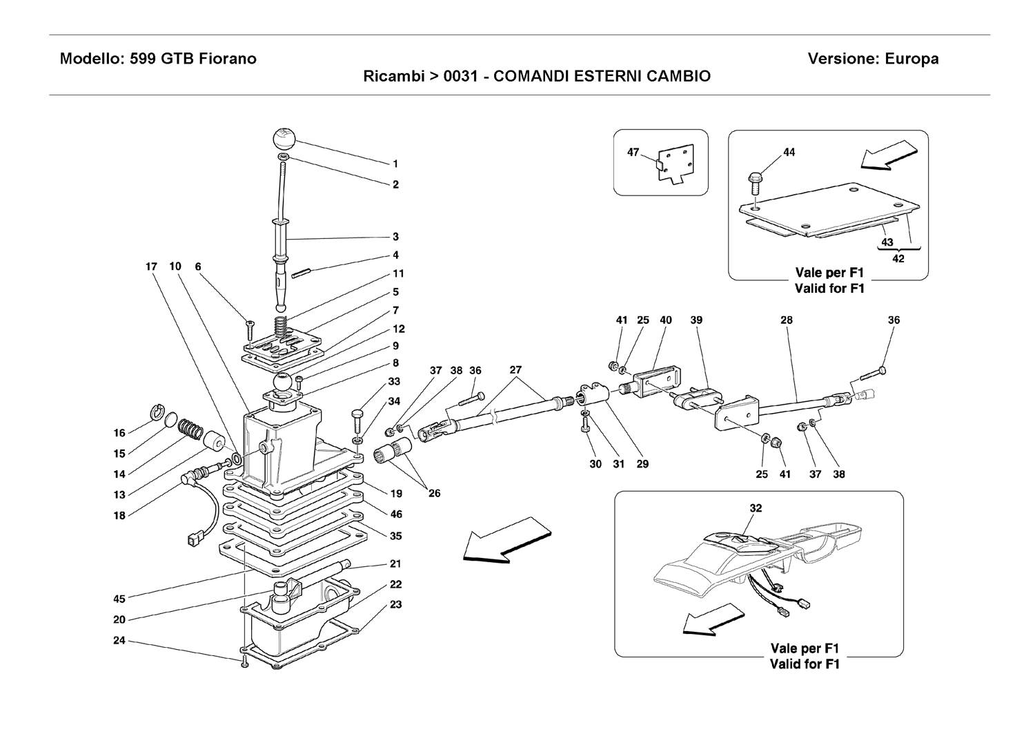 OUTSIDE GEARBOX CONTROLS