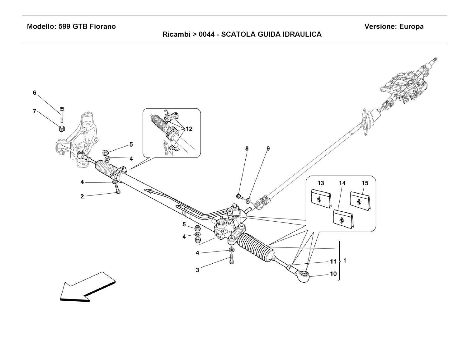 HYDRAULIC STEERING BOX