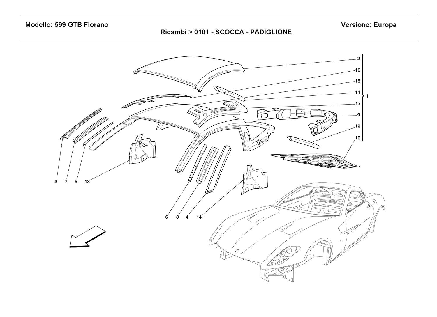 BODY - ROOF