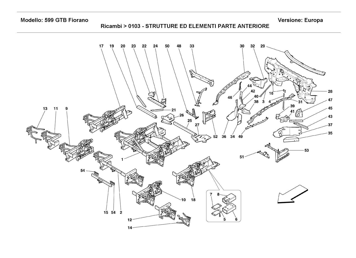 FRONT STRUCTURES AND COMPONENTS
