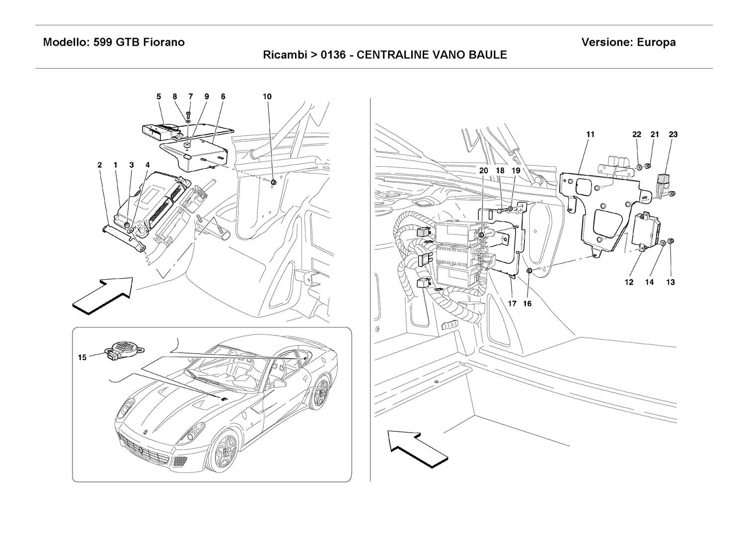 TRUNK BOTTOM CONTROL STATIONS