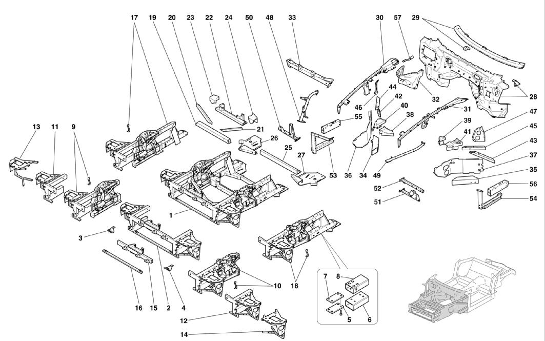 FRONT STRUCTURES AND COMPONENTS