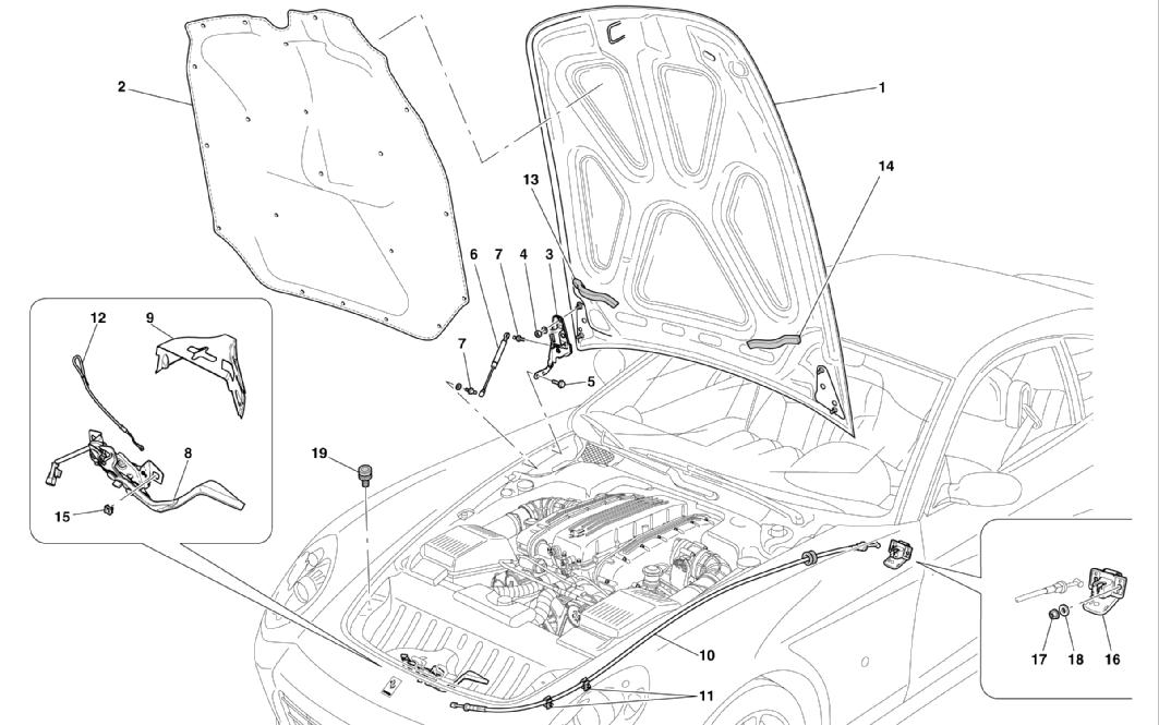 ENGINE BONNET