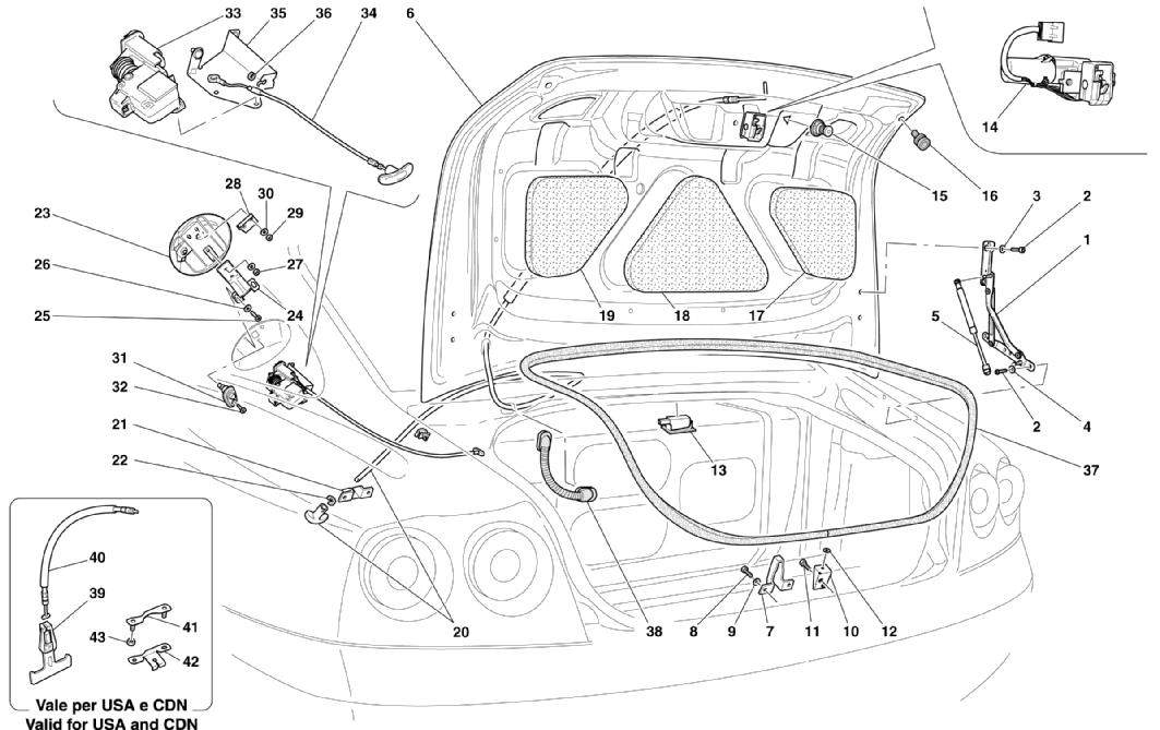 BOOT DOOR AND PETROL COVER