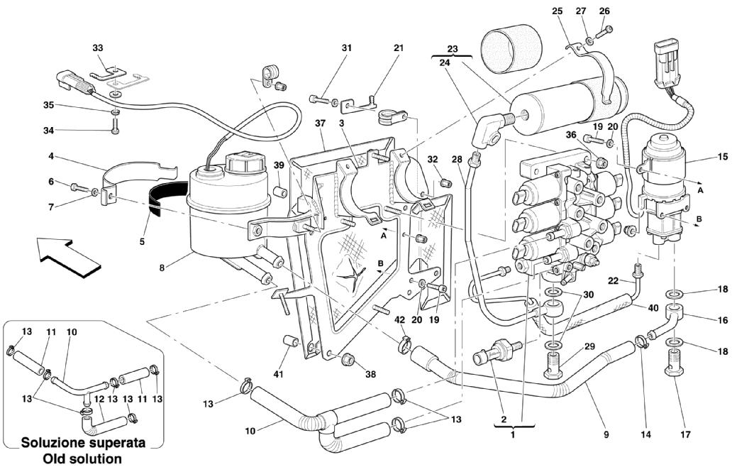 POWER UNIT AND TANK -VALID FOR F1-
