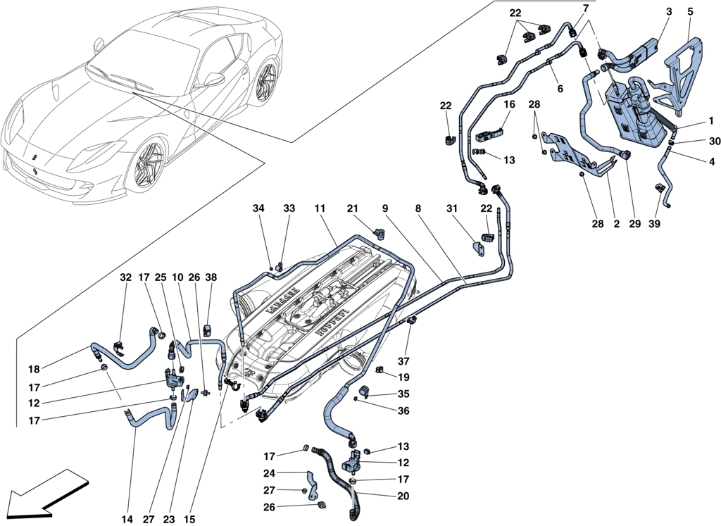 EVAPORATIVE EMISSIONS CONTROL SYSTEM
