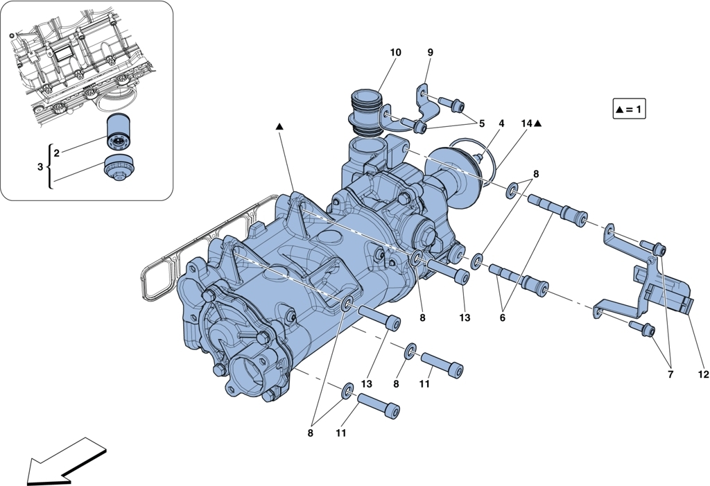 COOLING – OIL PUMP AND OIL FILTER