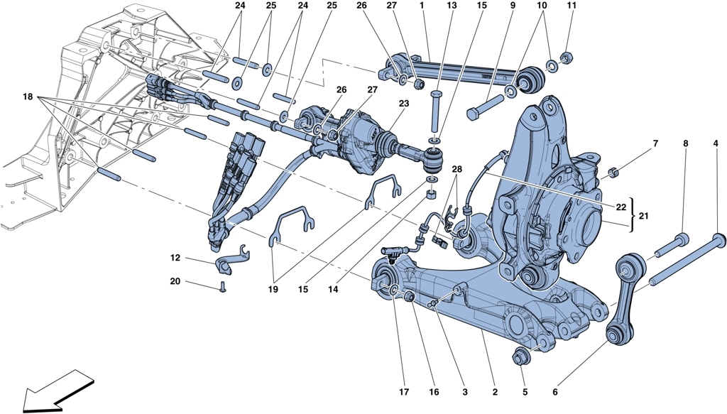 REAR SUSPENSION – CONTROL ARMS