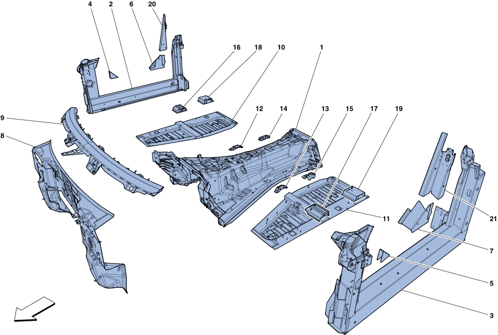 CHASSIS ELEMENTS – CENTER