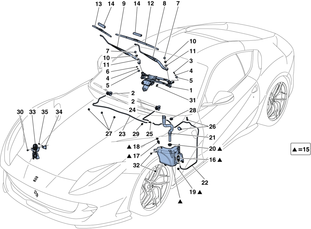 WINDSCREEN WIPER – WASHER – HORNS
